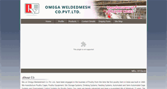 Desktop Screenshot of omegaweldmesh.com